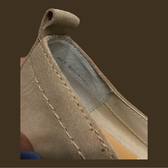 DOLCE VITA Reina. Tan Slip on Sneakers. Suede Size 9 - Picture 9 of 10